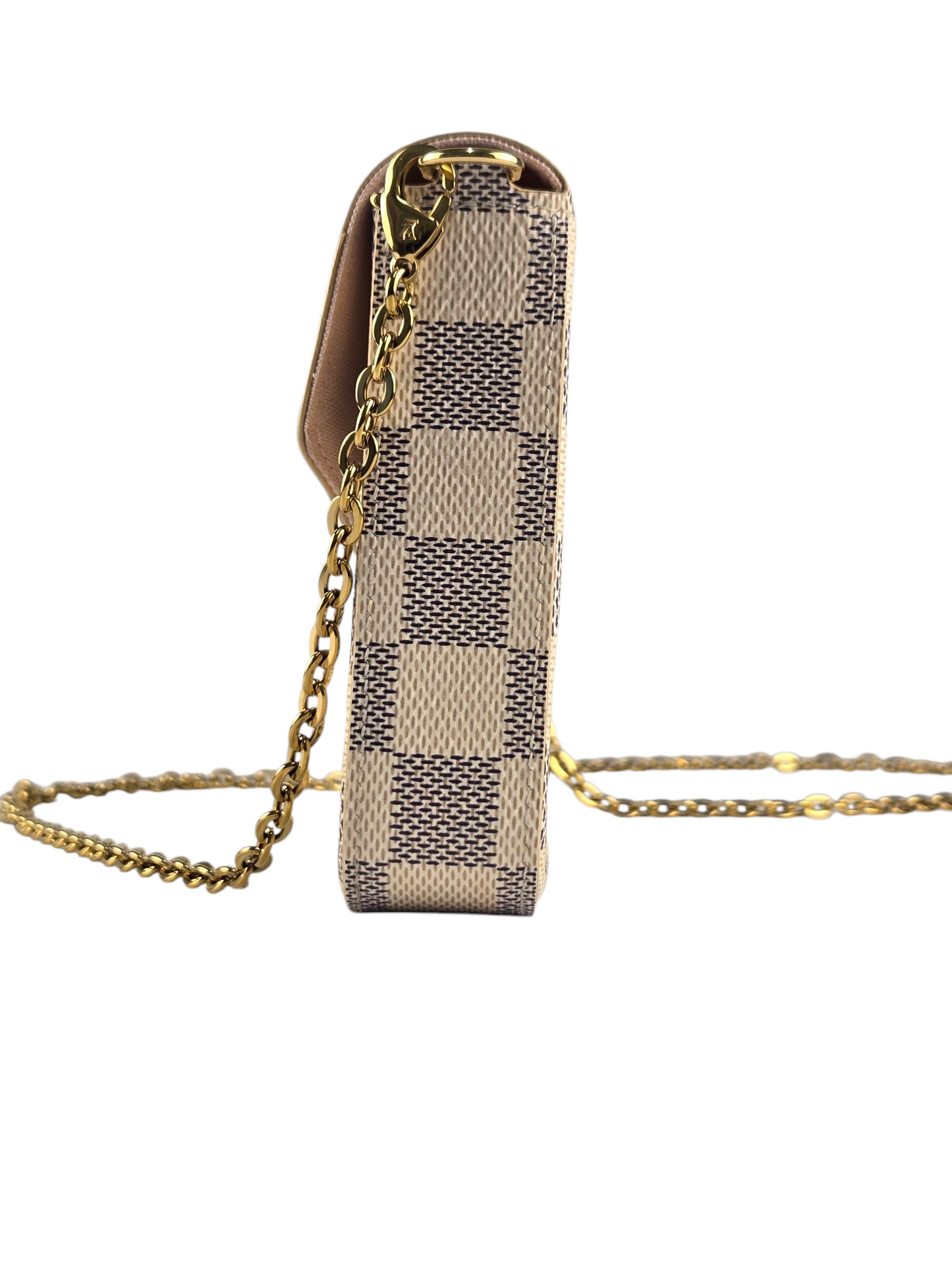 Louis Vuitton Felicie Pochette Damier Azur Pre-owned