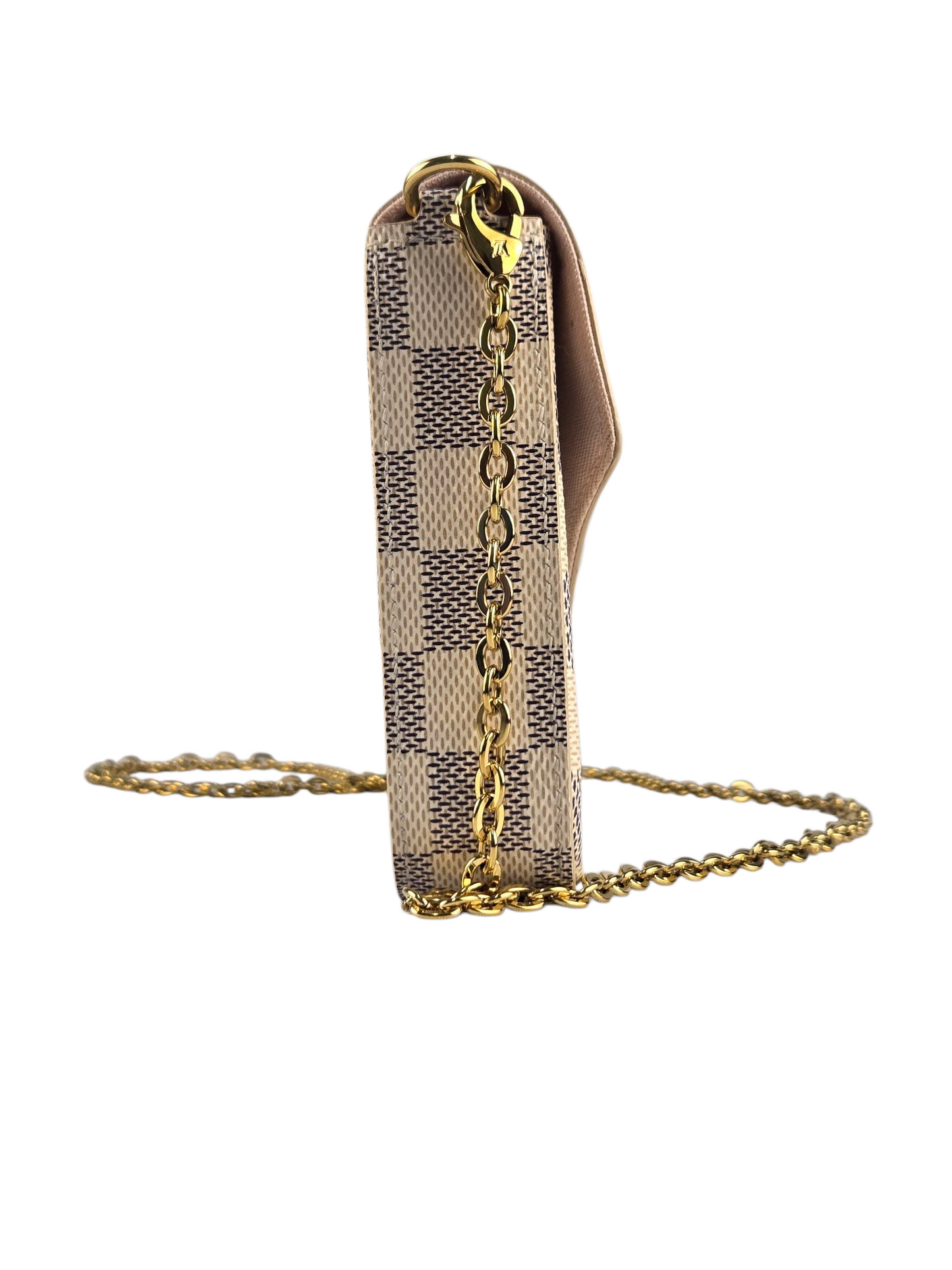 Louis Vuitton Felicie Pochette Damier Azur Pre-owned