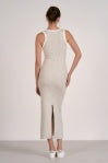 Elan Ribbed Maxi Stretch Dress