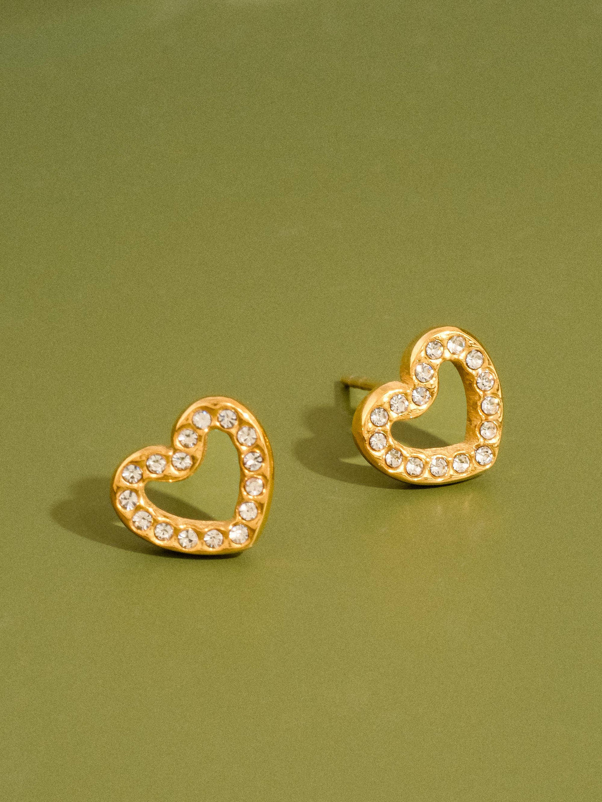 L'Atelier Collection Pammi Heart Earrings