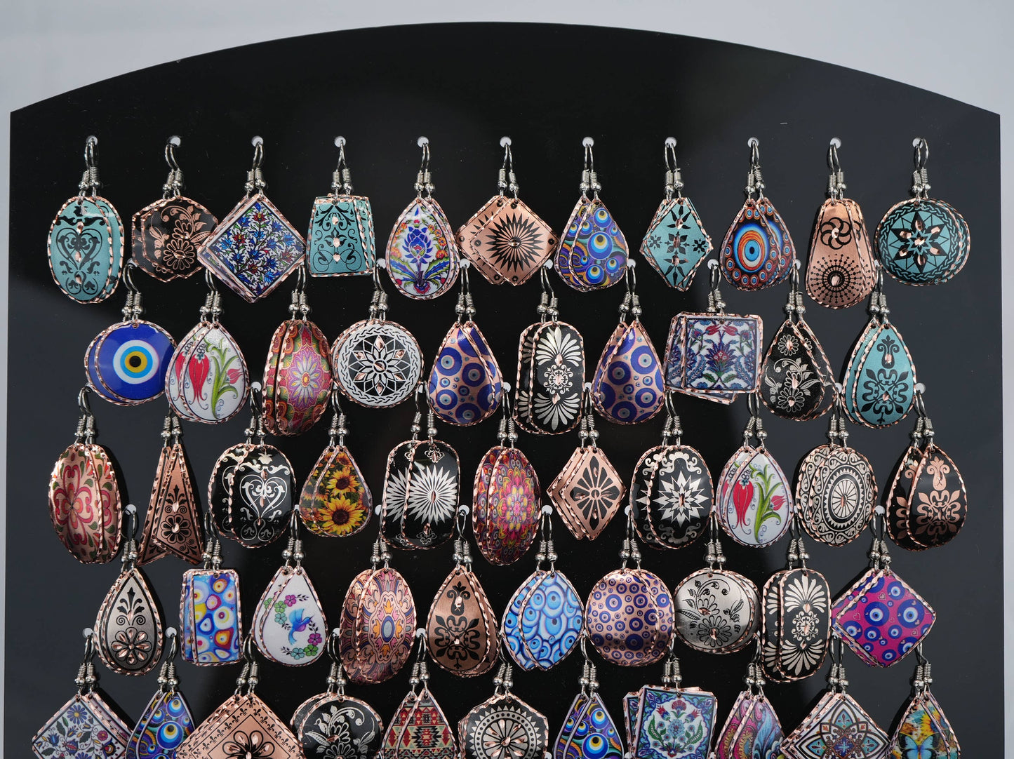 Loli Copper Handmade Earring Set