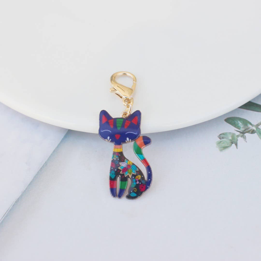 Colorful Cat Charm