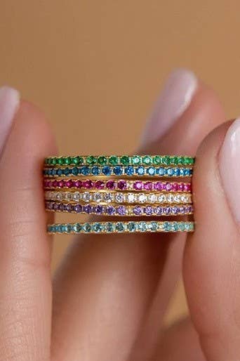 L'Atelier Collection Skinny Stone Band