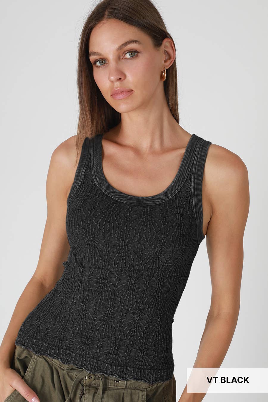 Vintage Reversible Lace Top