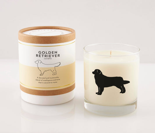Golden Retriever Dog Breed Soy Candle