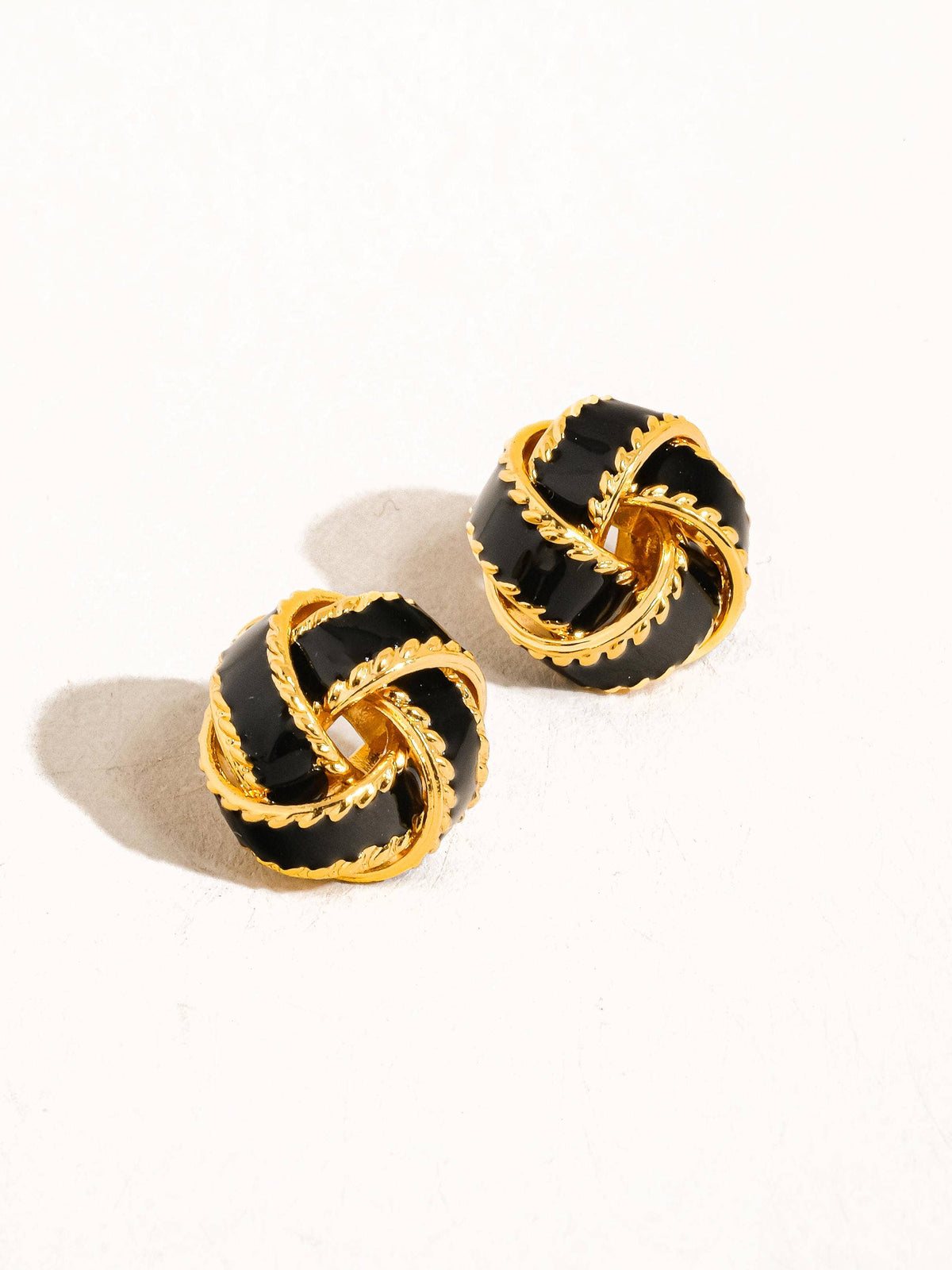 L'Atelier Collection Astor Basket Weaved Ball Studs
