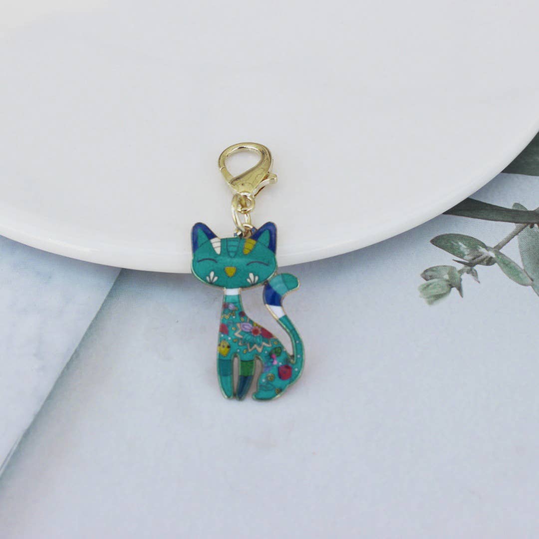 Colorful Cat Charm