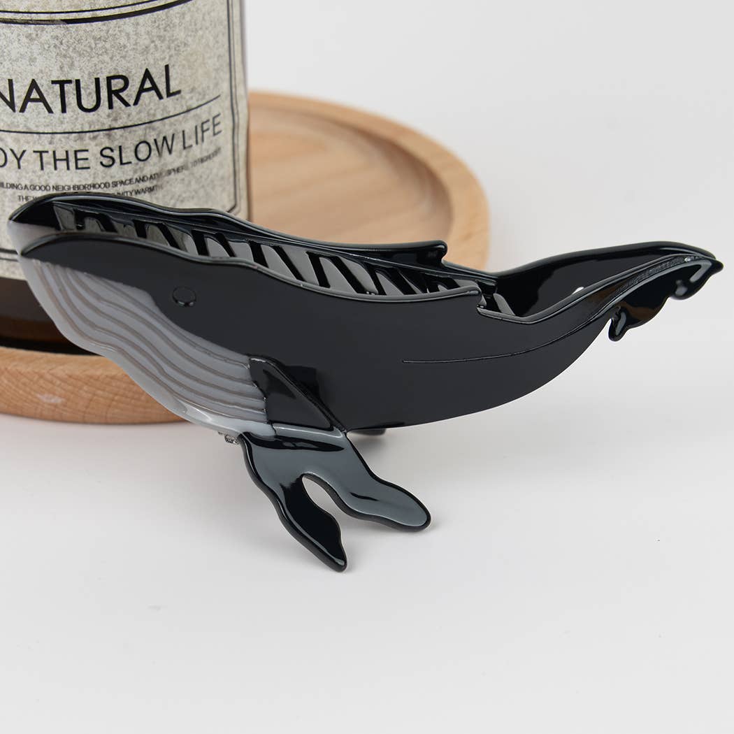 L'Atelier Collection Blue Whale Claw Clip