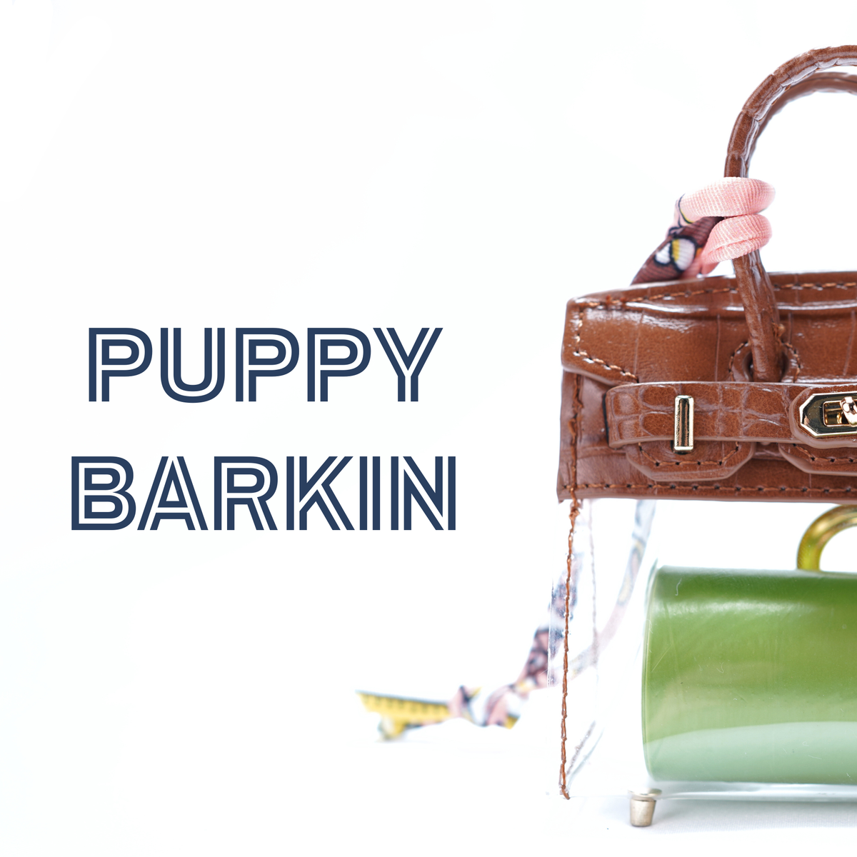 Barkin Dog Waste Bag Dispenser - Clear
