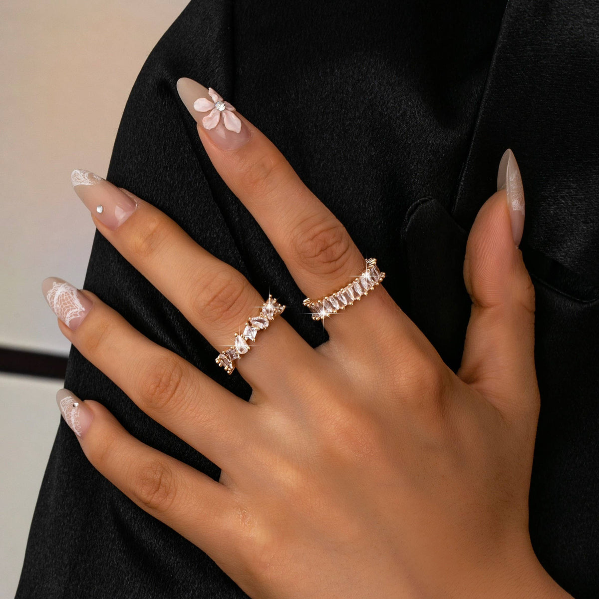 L'Atelier Collection Crystal Eternity Band