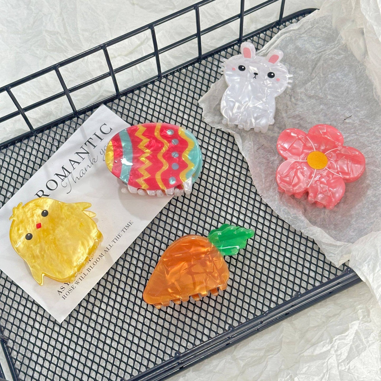 L'Atelier Collection Easter Claw Clips