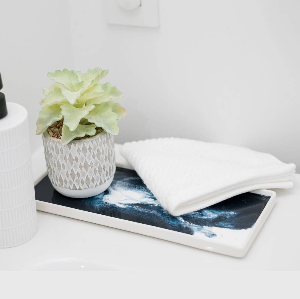Lynn & Liana Large Ceramic Resin Trays