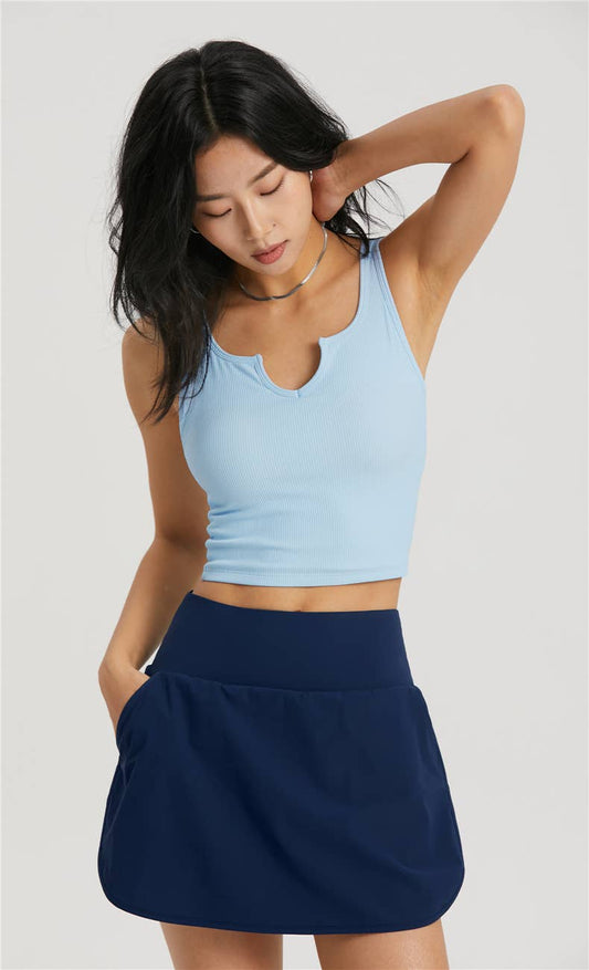 Hera Molded Cup Ribbed Everyday Tank Top