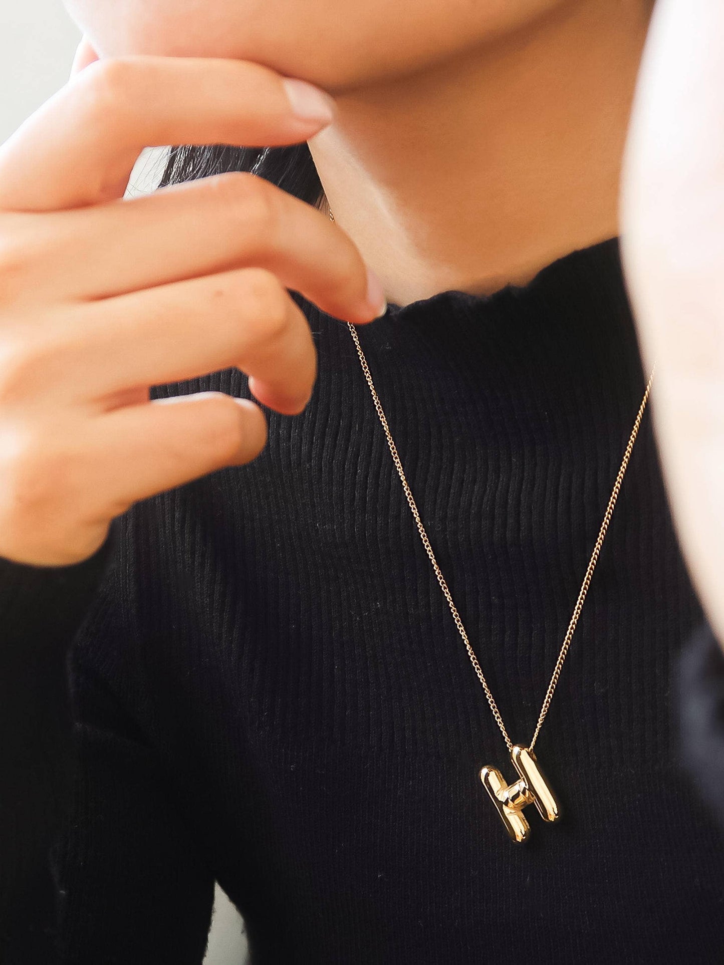 L'Atelier Collection Hayes Alphabet Necklace
