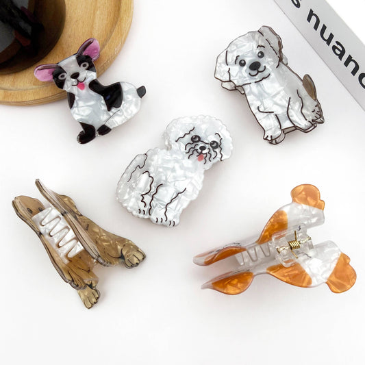 L'Atelier Collection Puppy Claw Clip
