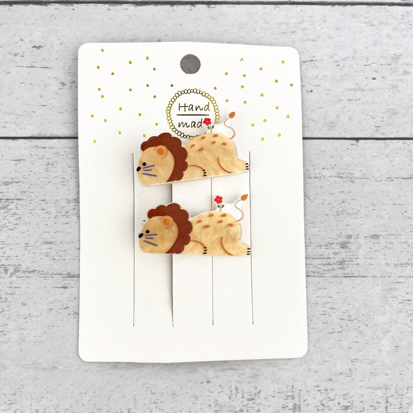 L'Atelier Collection Tiny Animals Barrette Clips