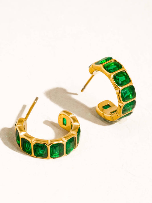 L'Atelier Collection Clariel Hoop Earrings