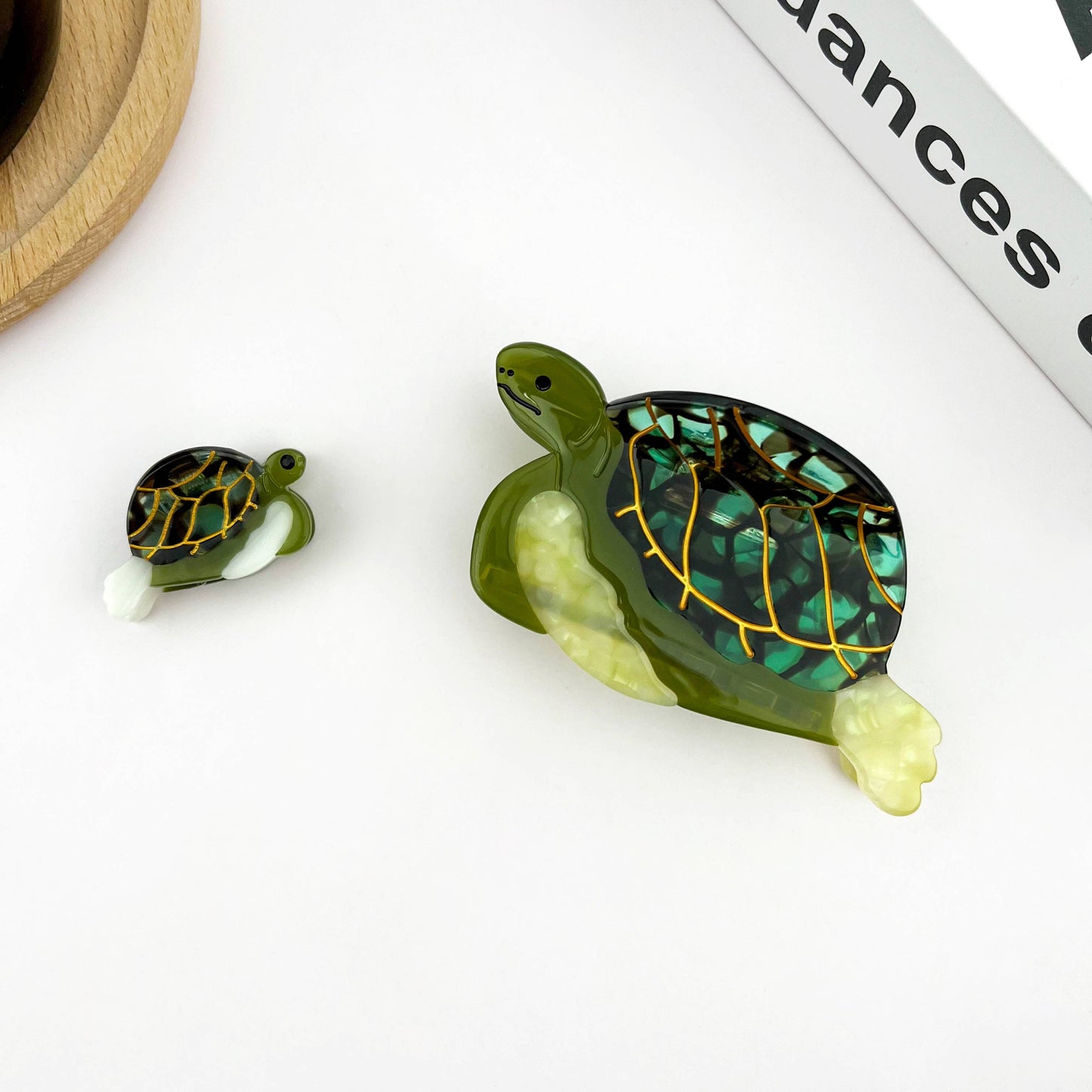 L'Atelier Collection Mini Turtle Clip