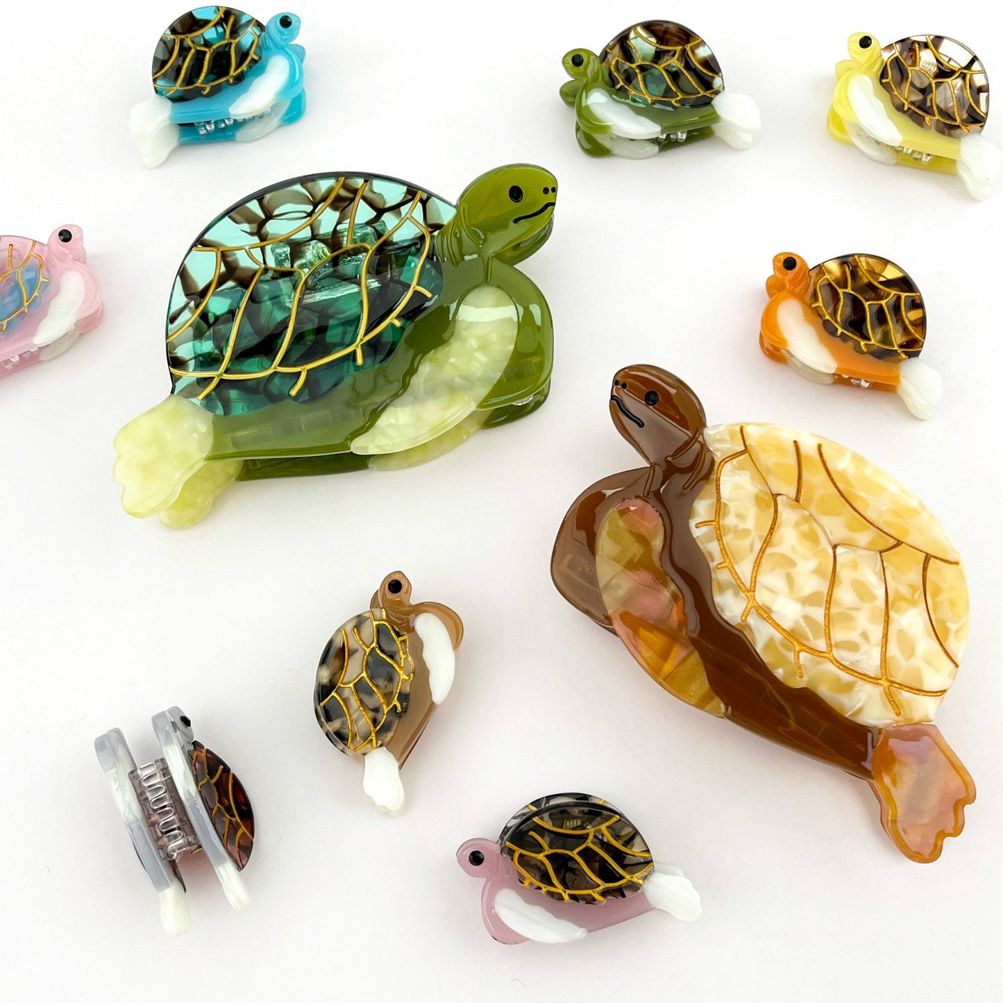 L'Atelier Collection Mini Turtle Clip