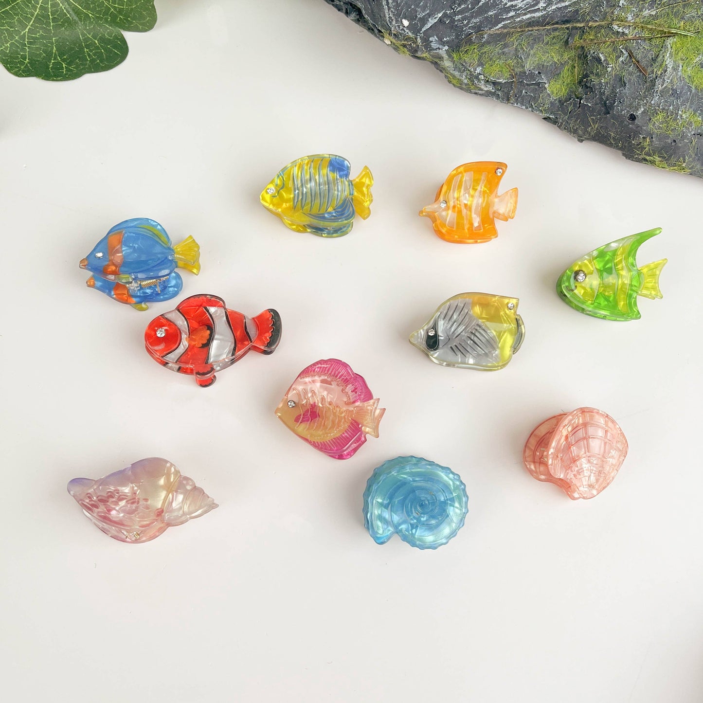 L'Atelier Collection Mini Marine Claw Clips