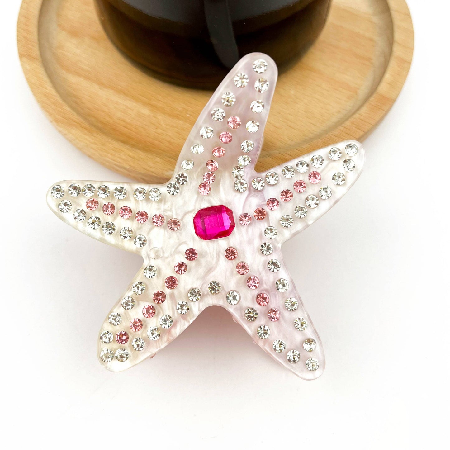 L'Atelier Collection Bedazzled Starfish Claw Clip