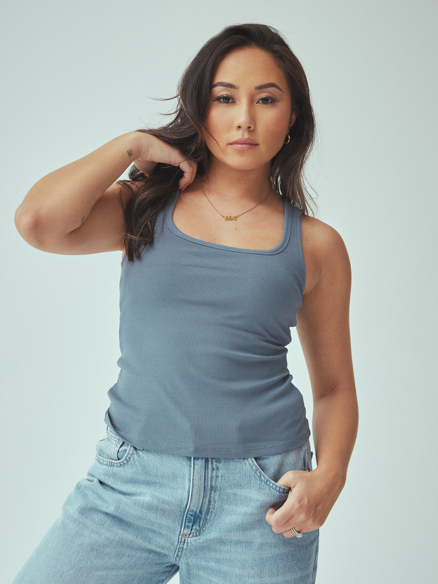 Klassy Bamboo Scoop Neck Brami Tank