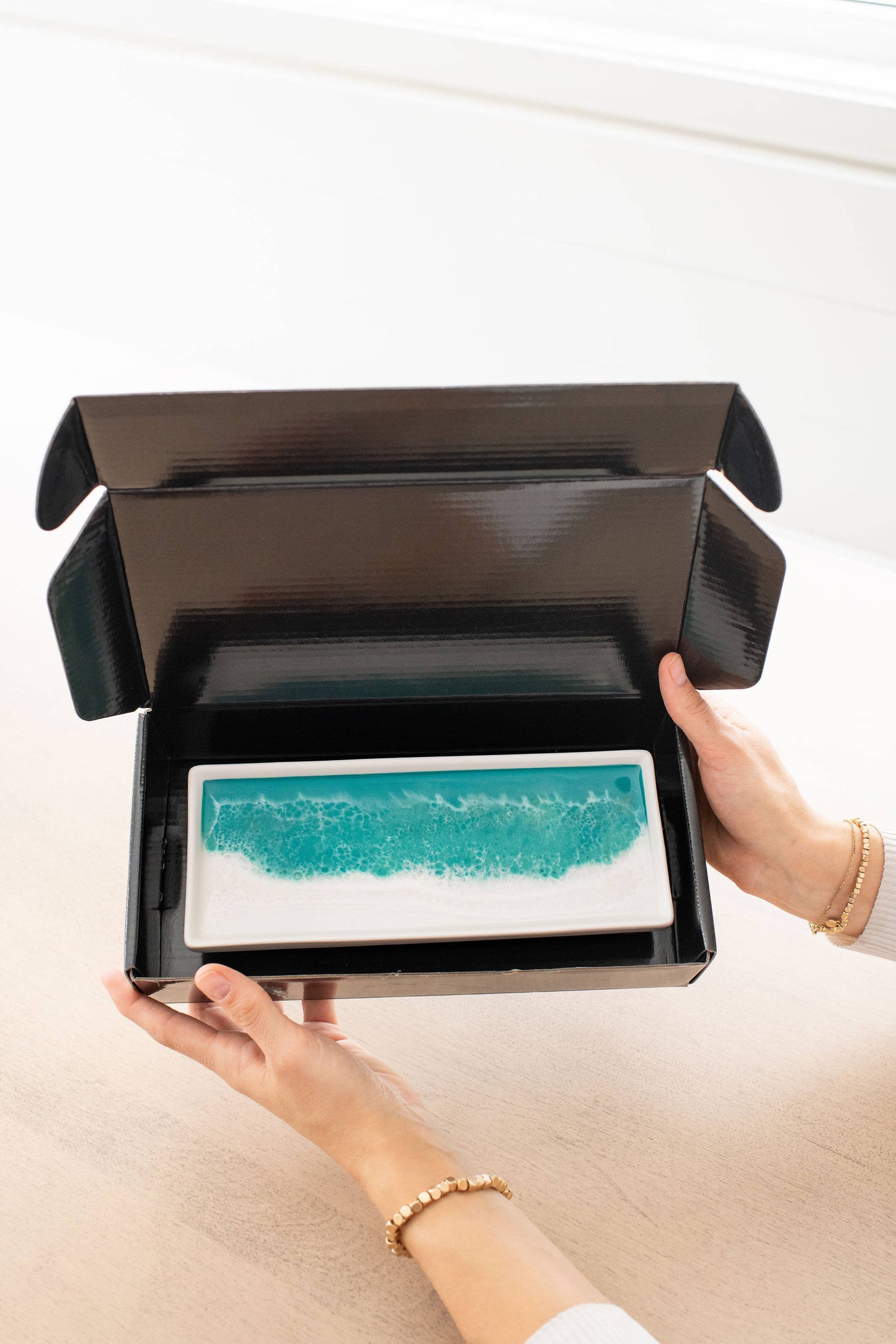Lynn & Liana Designs Small Resin Ceramic Resin Tray