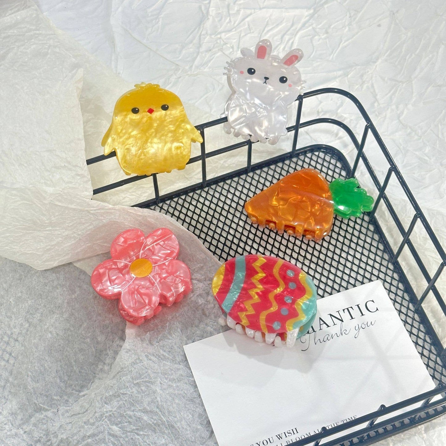 L'Atelier Collection Easter Claw Clips
