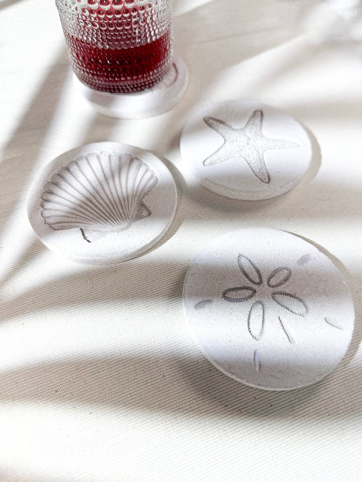 Lynn & Liana Designs Shoreline Stoneware Coasters