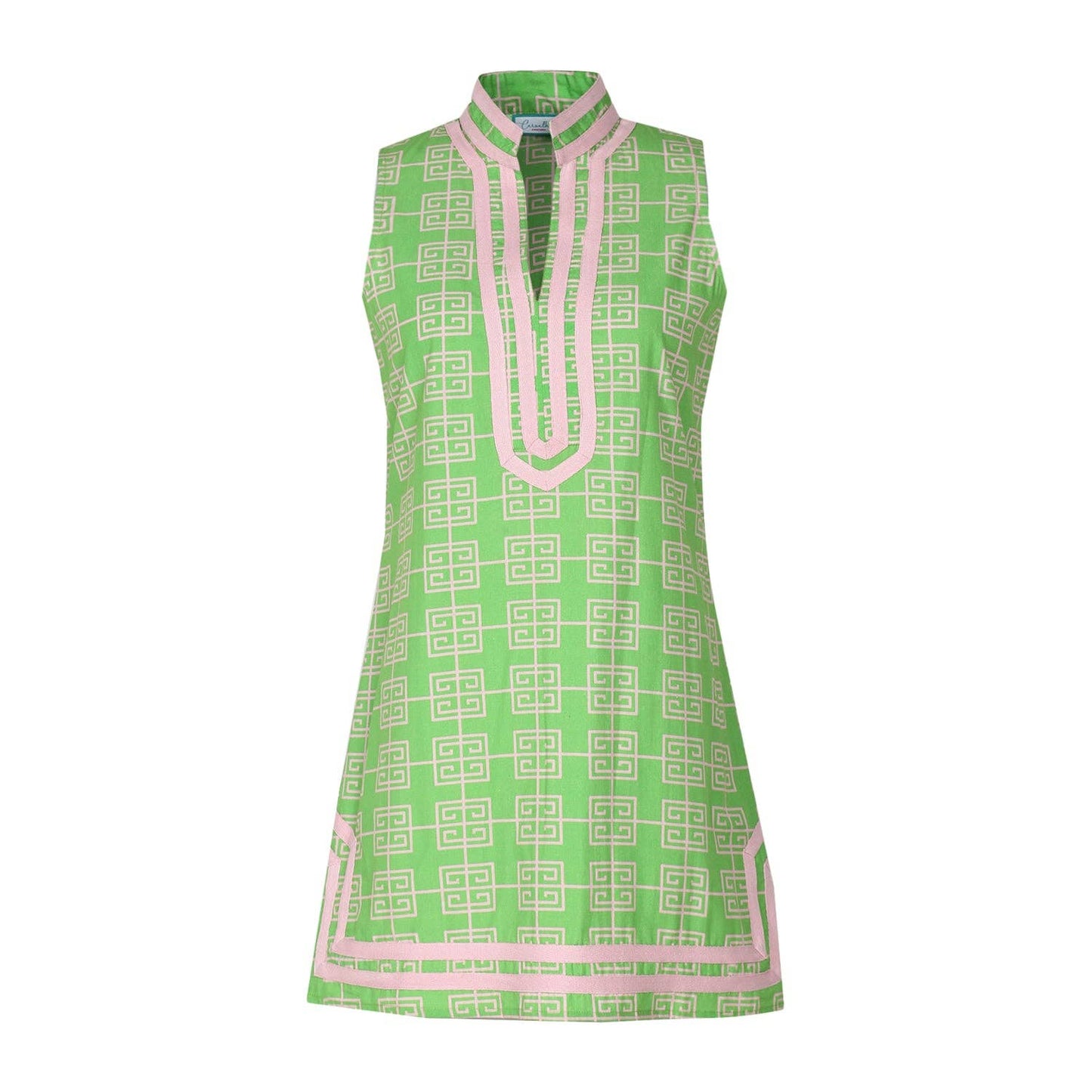 Chic N Greek Sleeveless Sleeve Cover-Up, Women's