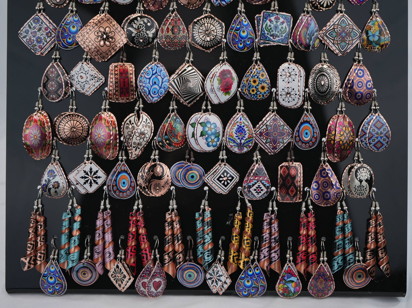 Loli Copper Handmade Earring Set