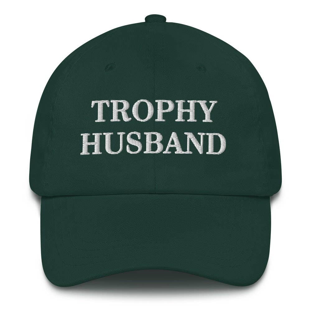 Trophy Husband Embroidered Dad Cap