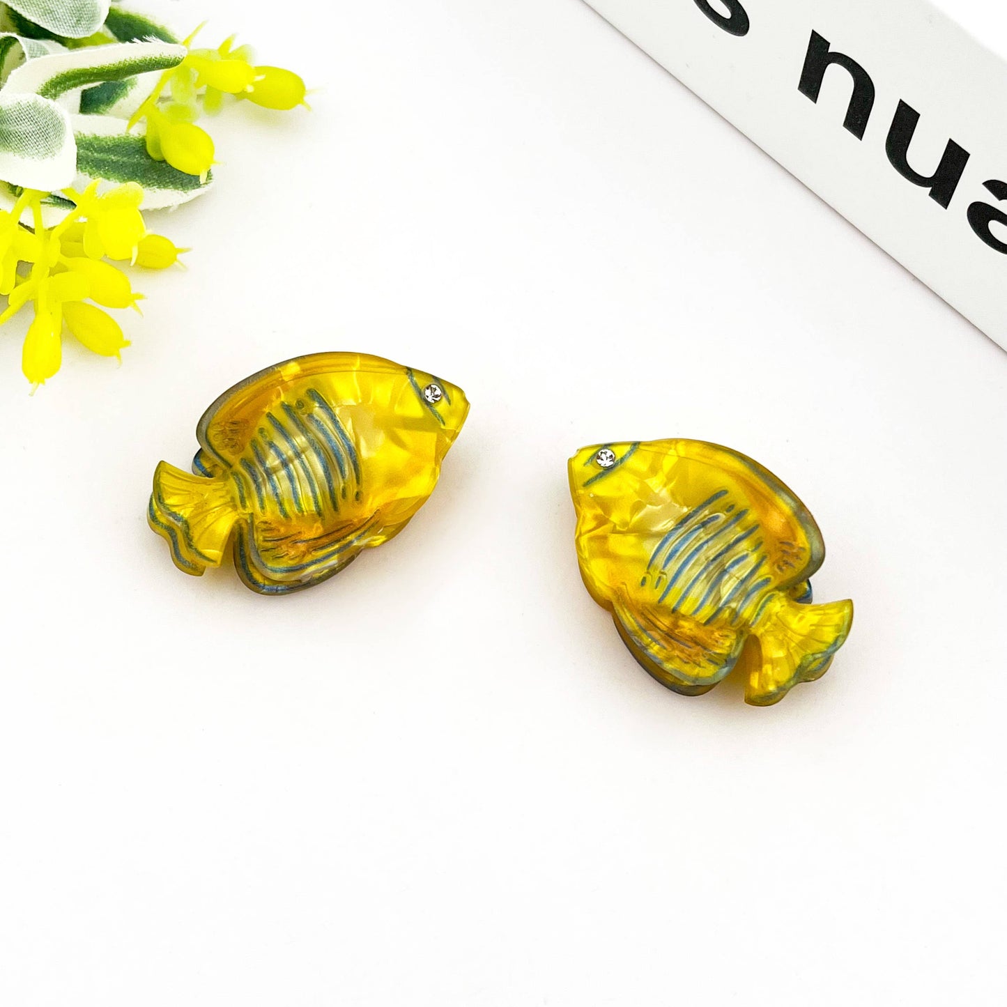 L'Atelier Collection Mini Marine Claw Clips