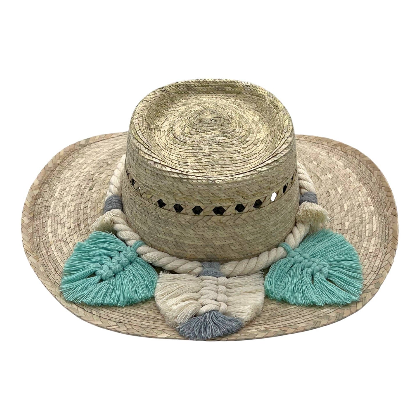 Espanol Palm Hat - Leaves Band