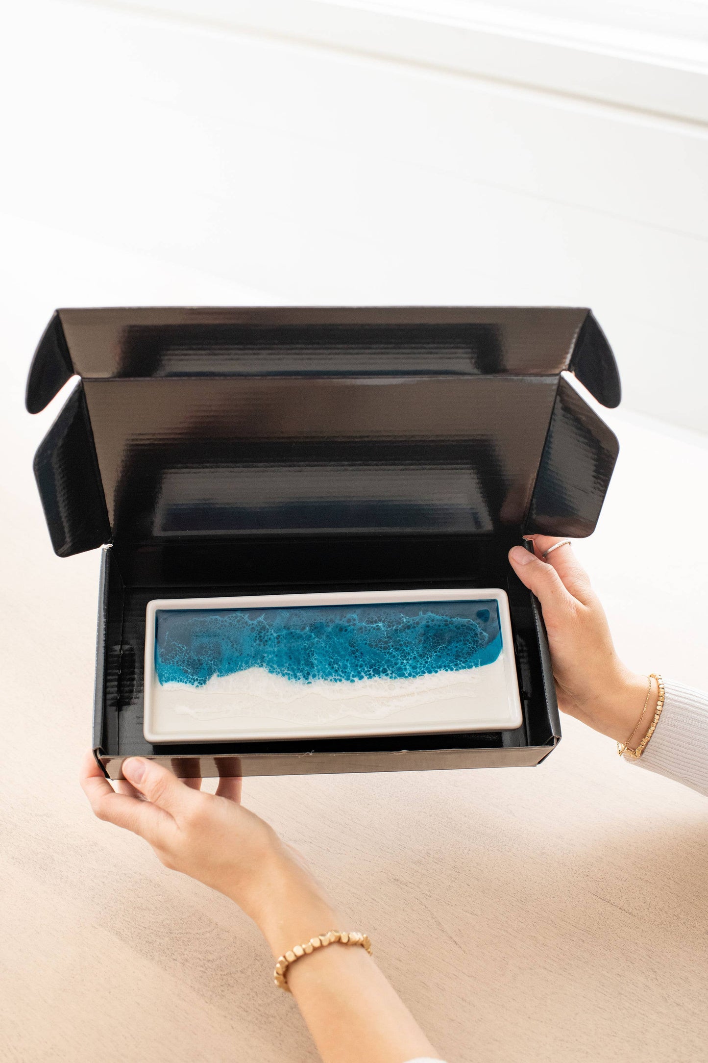 Lynn & Liana Designs Small Resin Ceramic Resin Tray