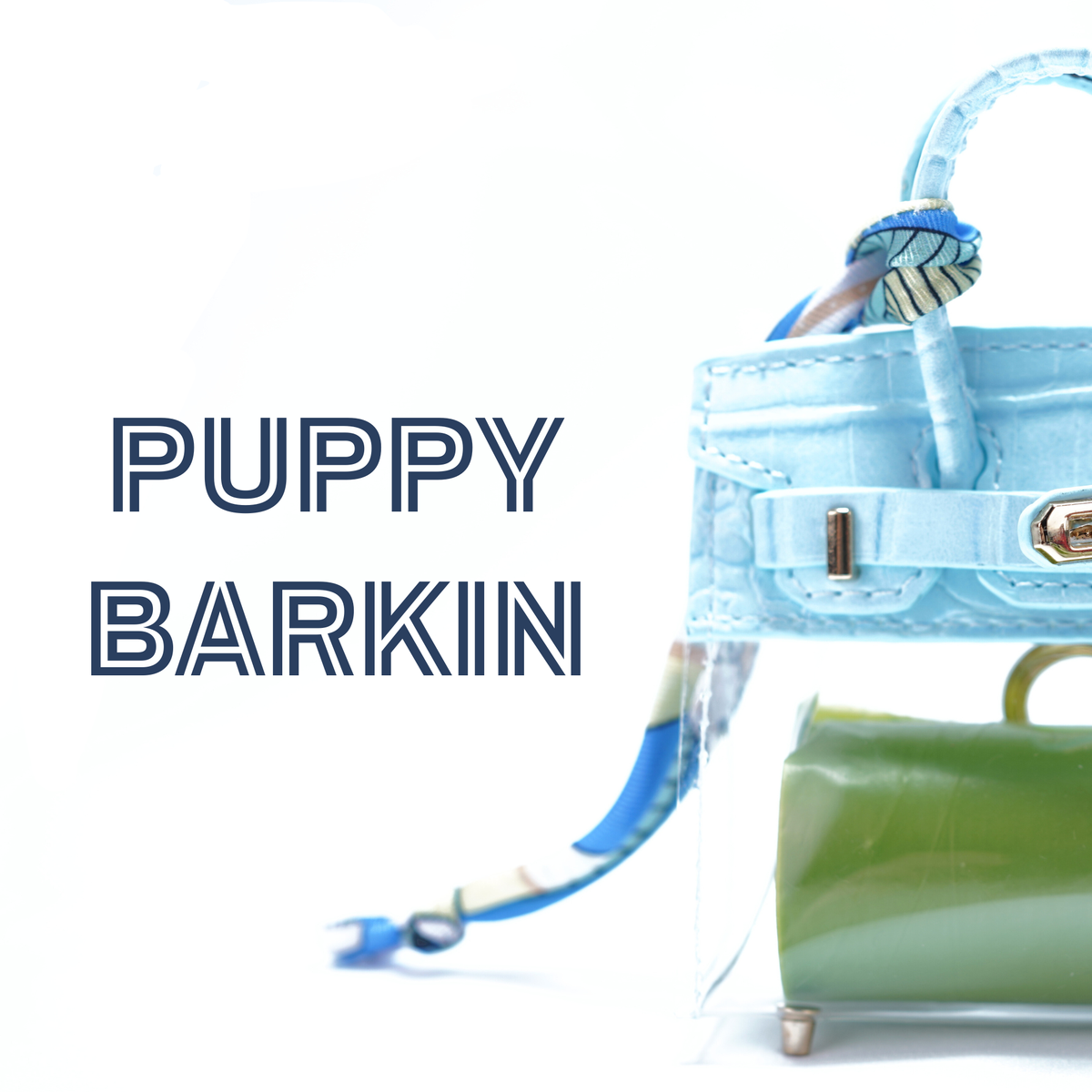 Barkin Dog Waste Bag Dispenser - Clear