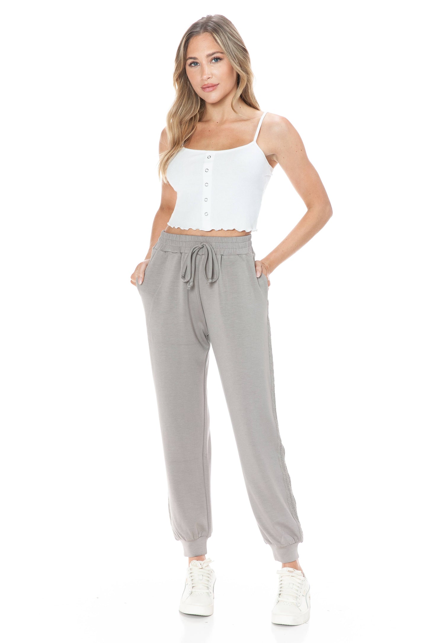 Scuba Jogger Pant with Contrast Stripe