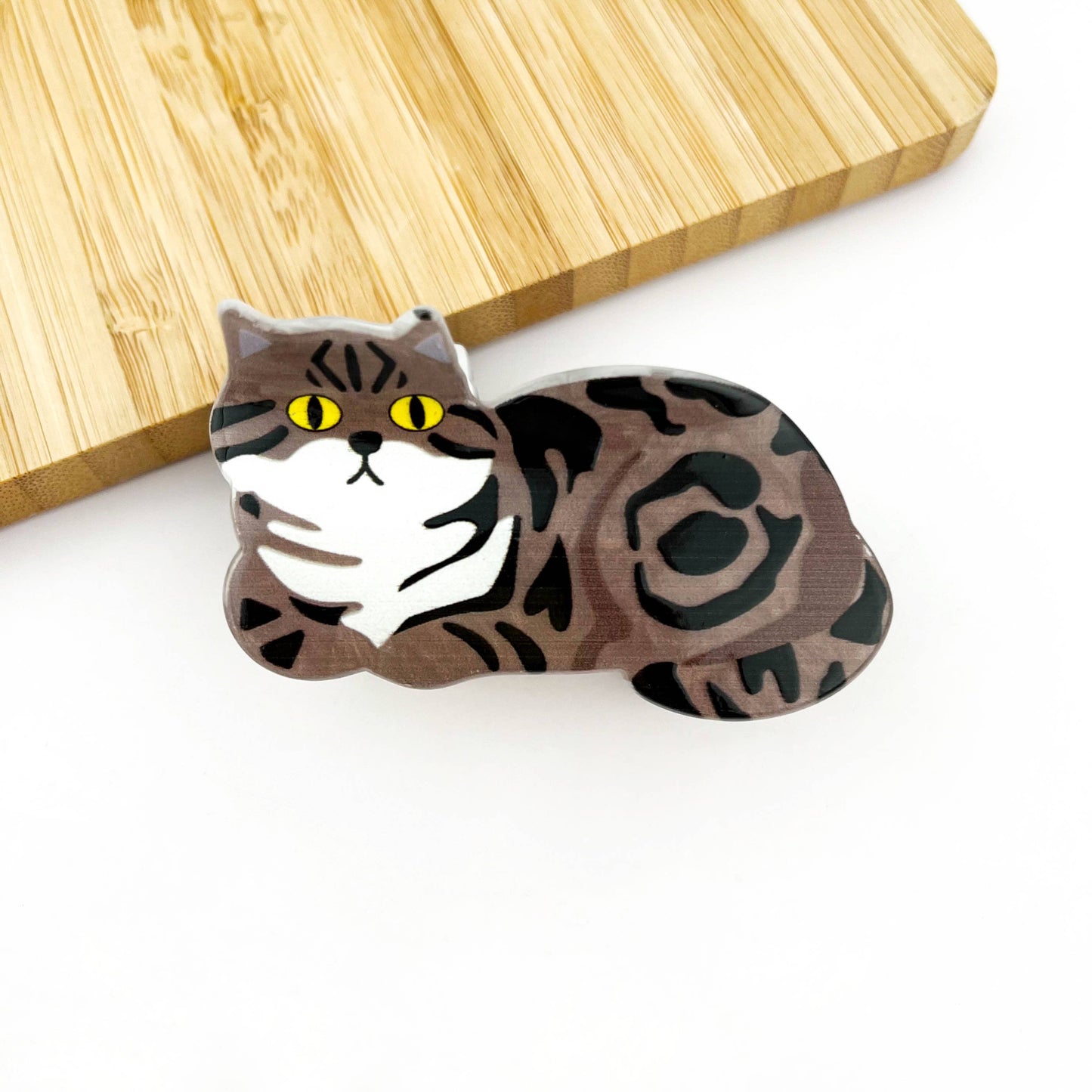 L'Atelier Collection Lounging Cat Claw Clip
