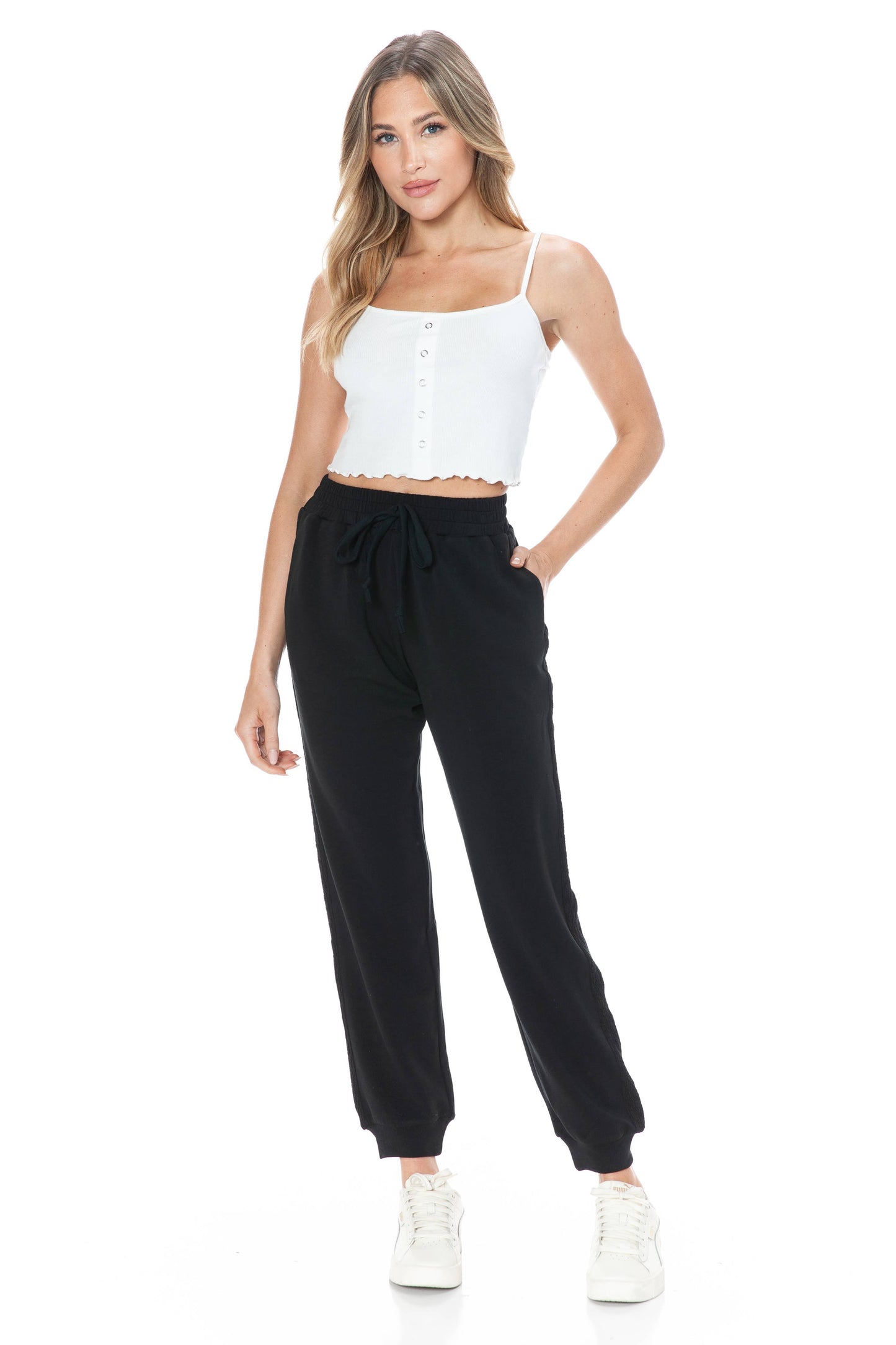 Scuba Jogger Pant with Contrast Stripe