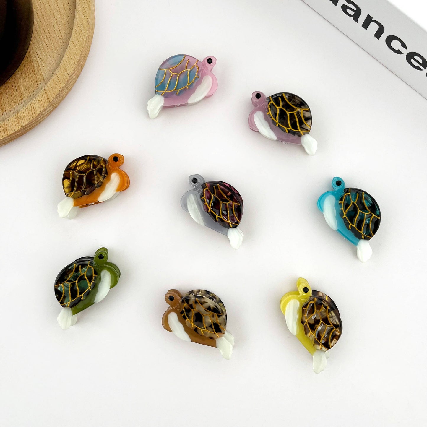 L'Atelier Collection Mini Turtle Clip