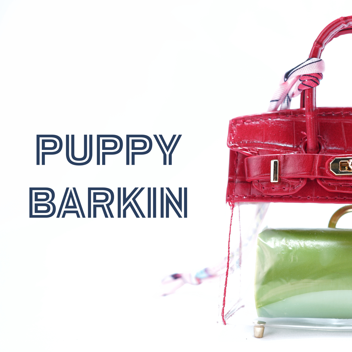 Barkin Dog Waste Bag Dispenser - Clear