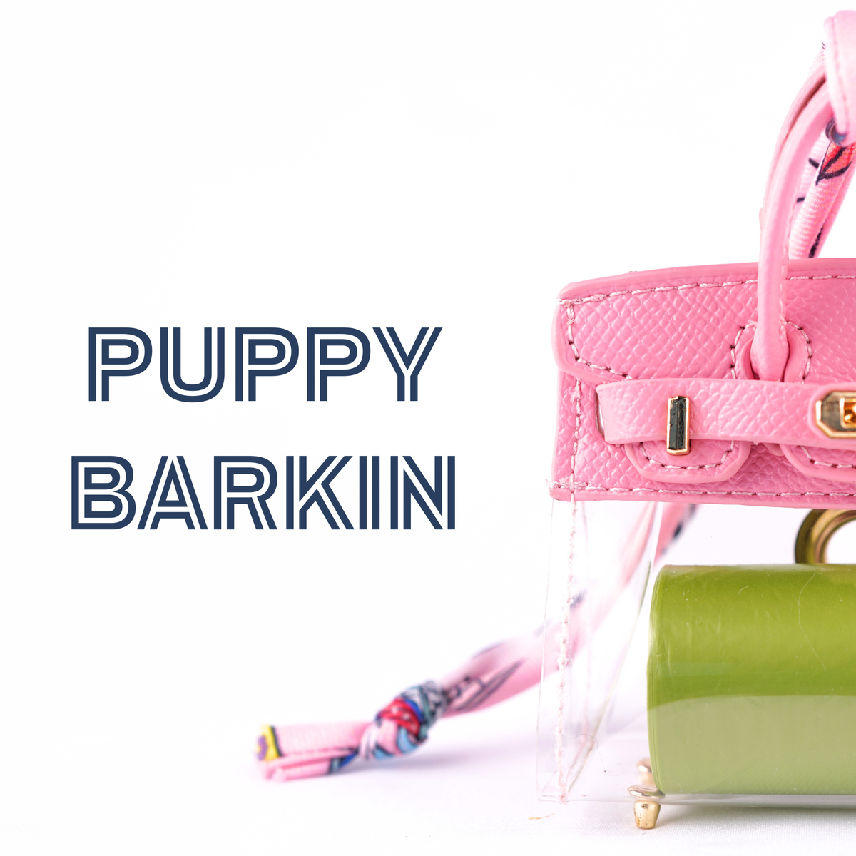 Barkin Dog Waste Bag Dispenser - Clear