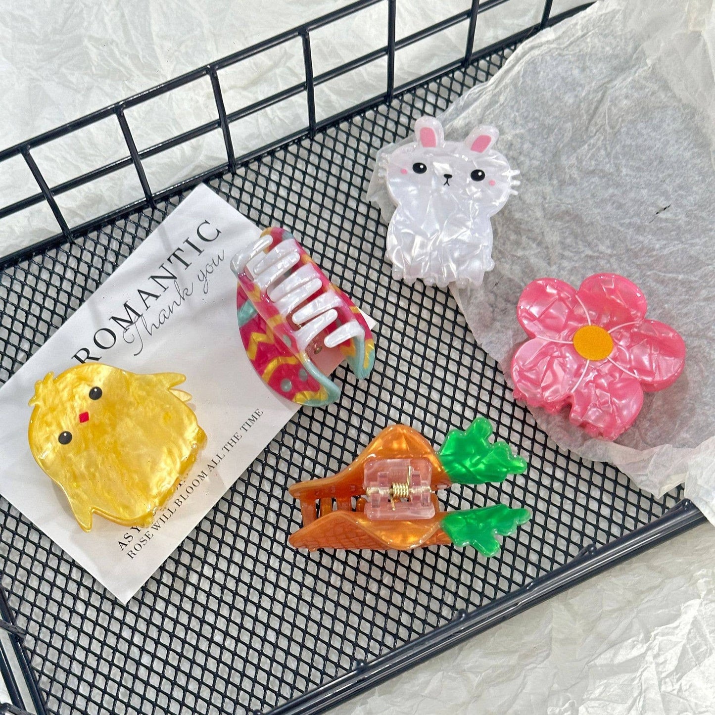 L'Atelier Collection Easter Claw Clips