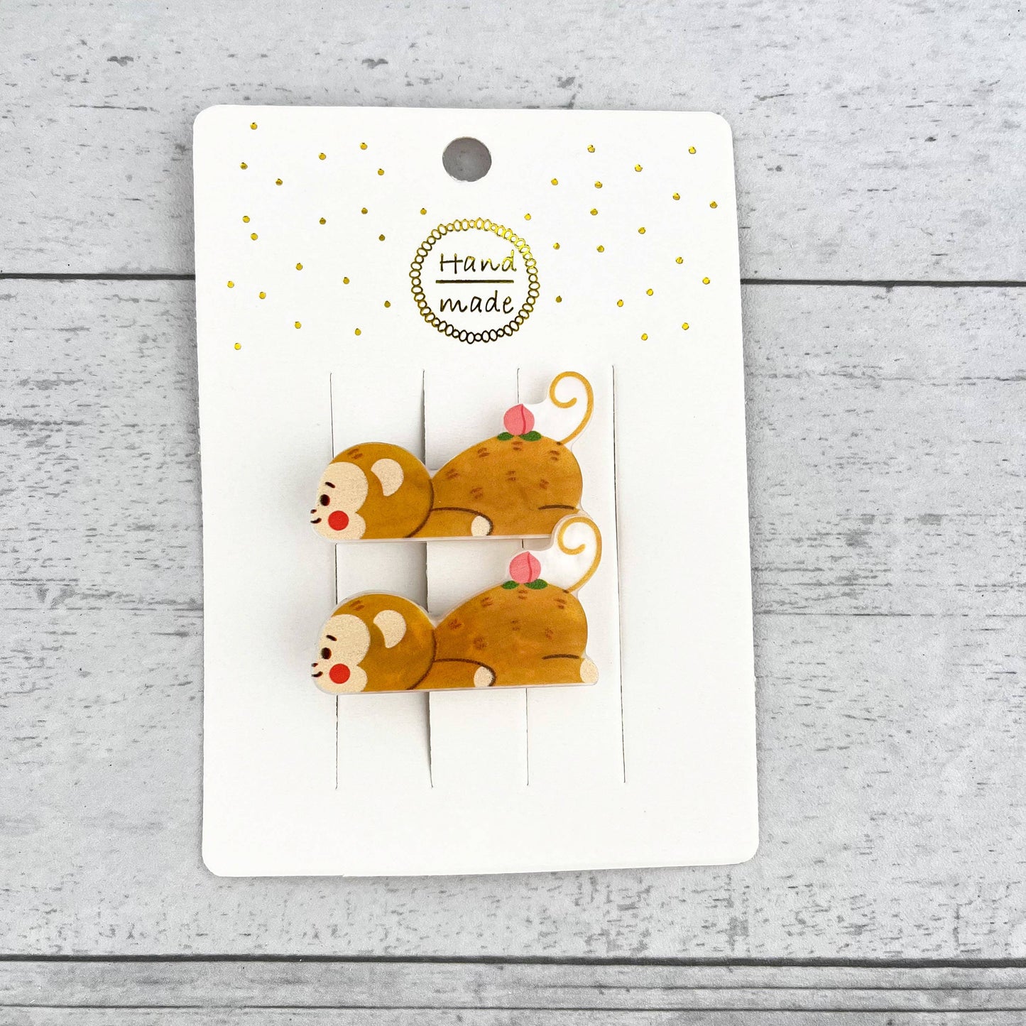 L'Atelier Collection Tiny Animals Barrette Clips