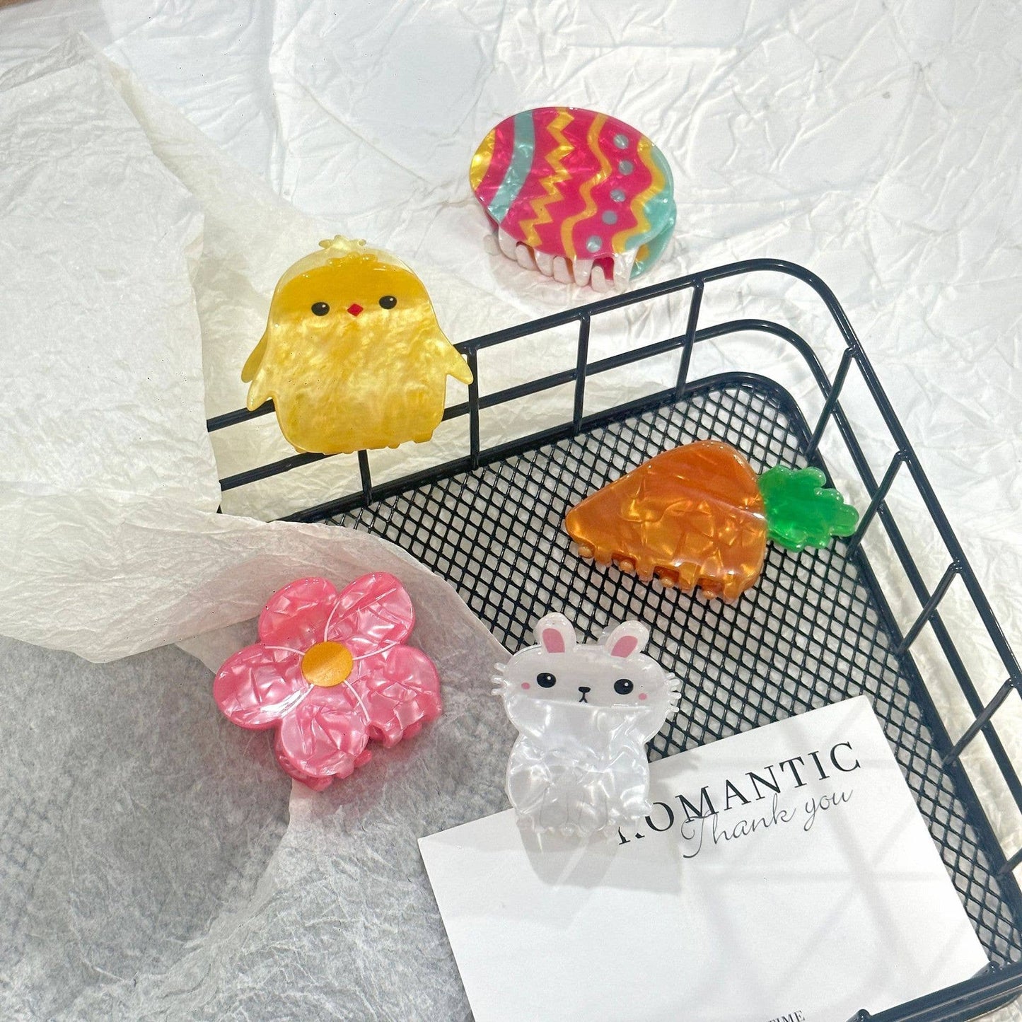 L'Atelier Collection Easter Claw Clips
