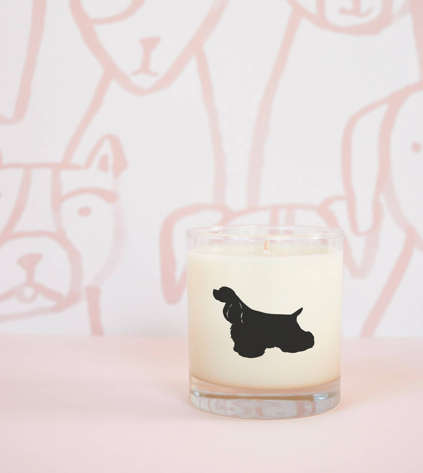 Cocker Spaniel Dog Breed Soy Candle