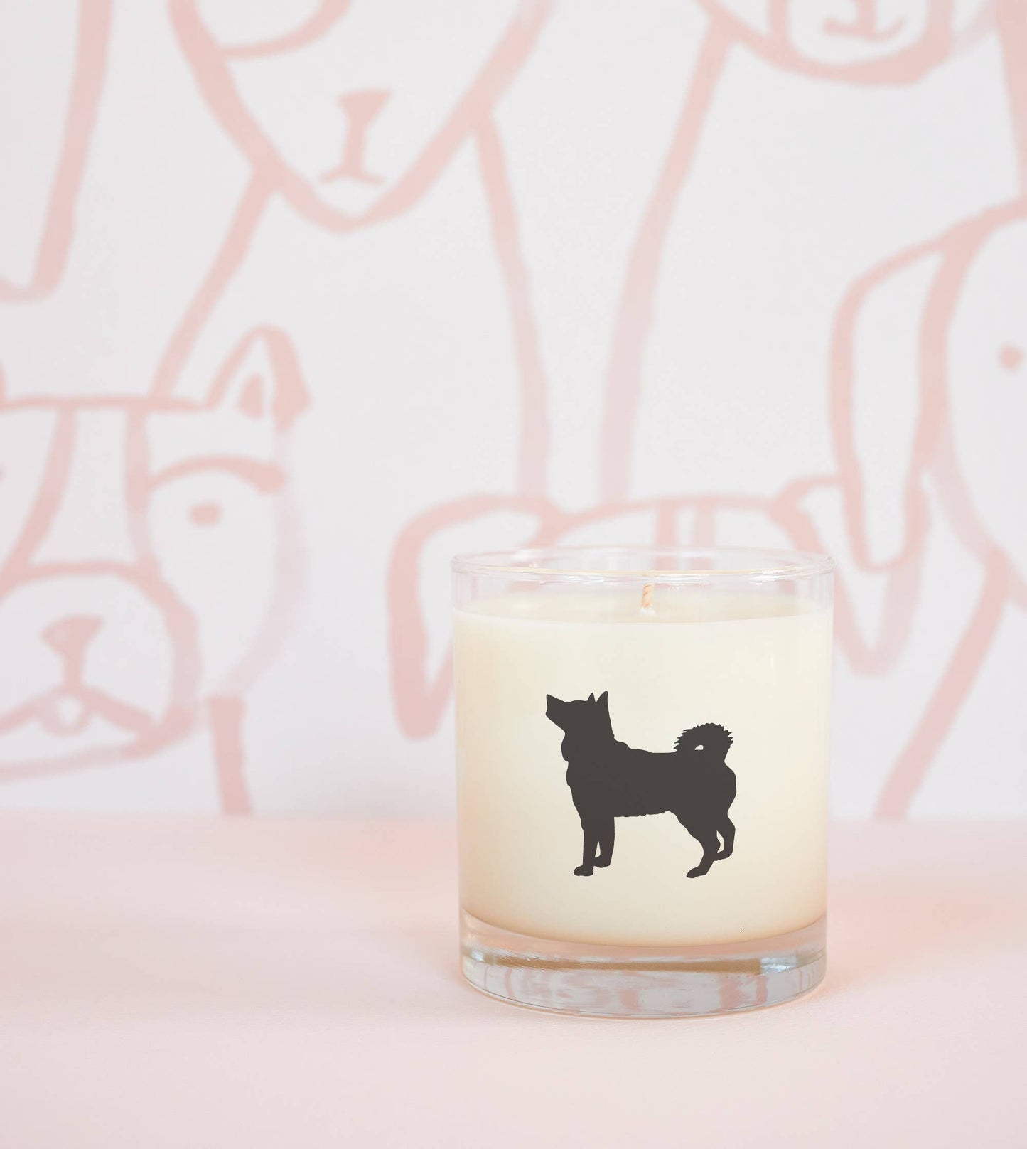 Siberian Husky Dog Breed Soy Candle