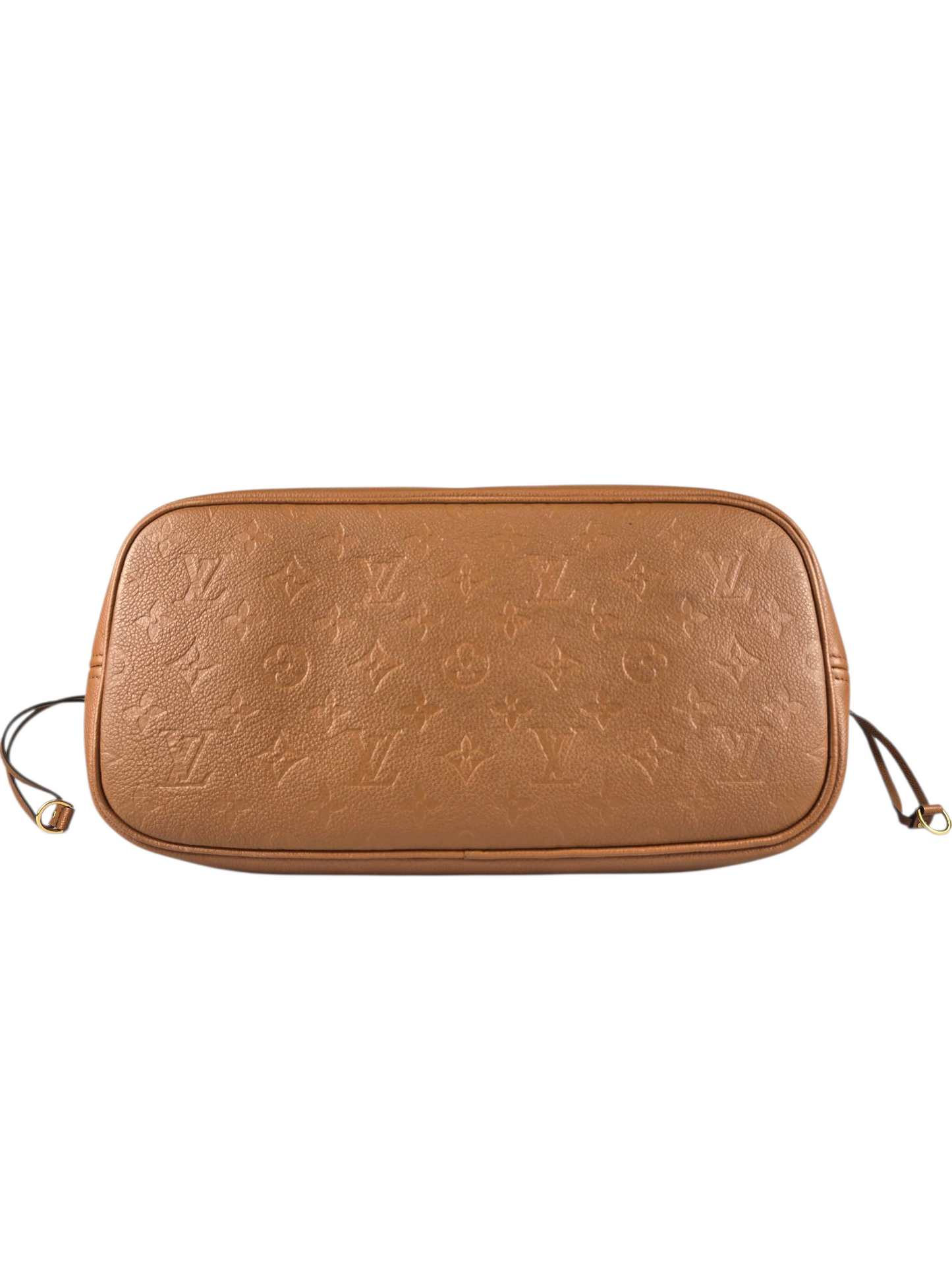 Louis Vuitton Empreinte Monogram Neverfull Cognac Luxury Pre-owned