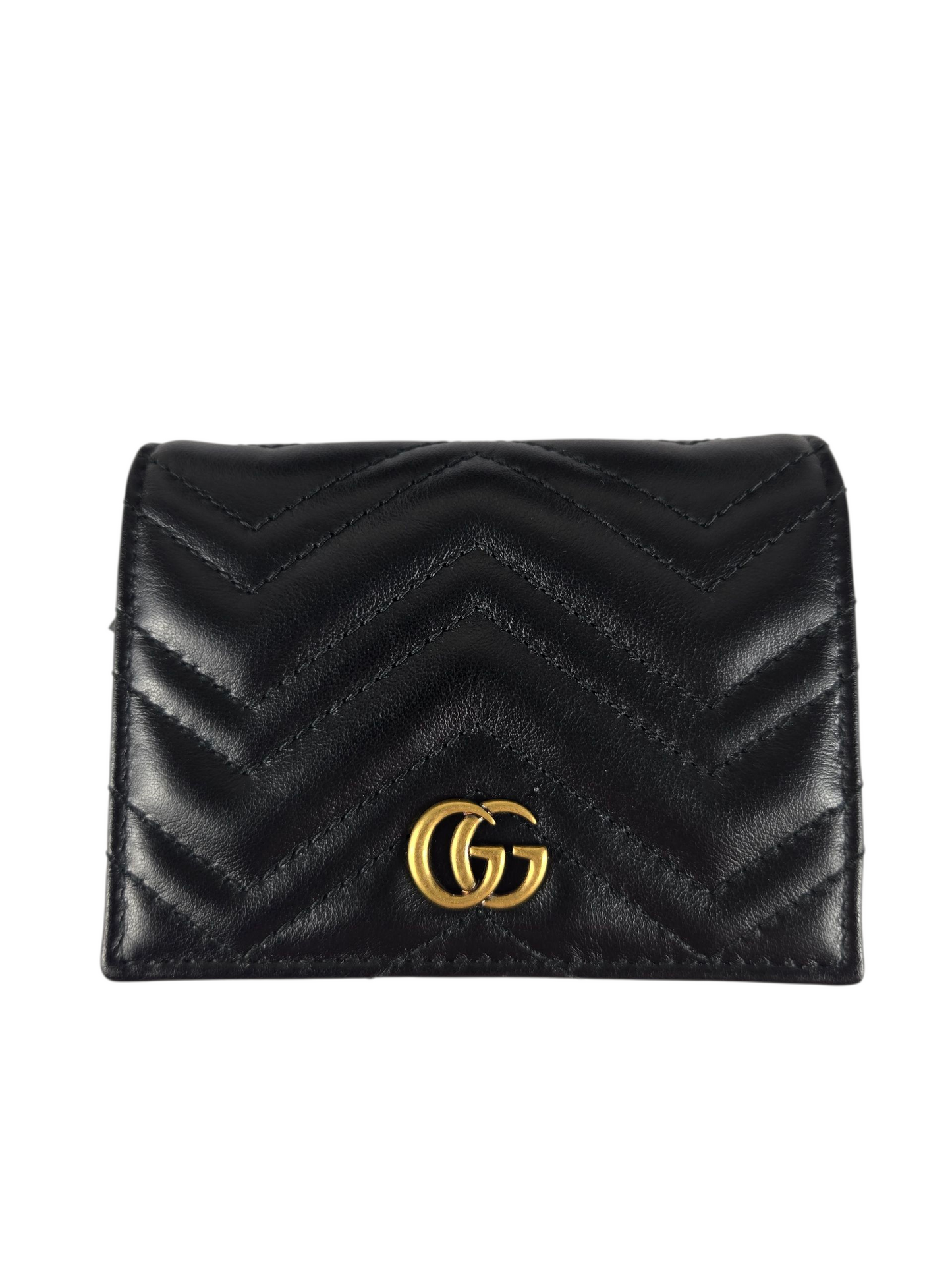 Gucci Marmont Card Case Wallet - Luxury Preowned