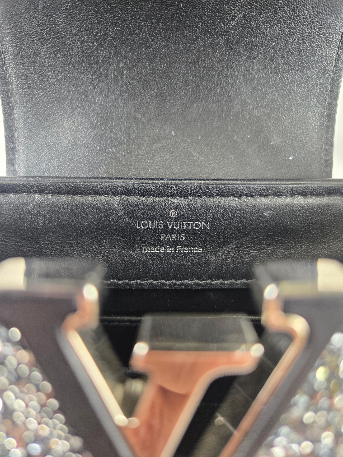 Louis Vuitton Capucines Crystal Bag - Luxury Preowned
